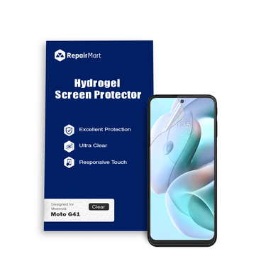 Motorola Moto G41 Compatible Premium Hydrogel Screen Protector With Full Coverage Ultra HD